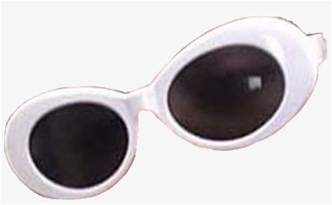 clout goggles transparent background